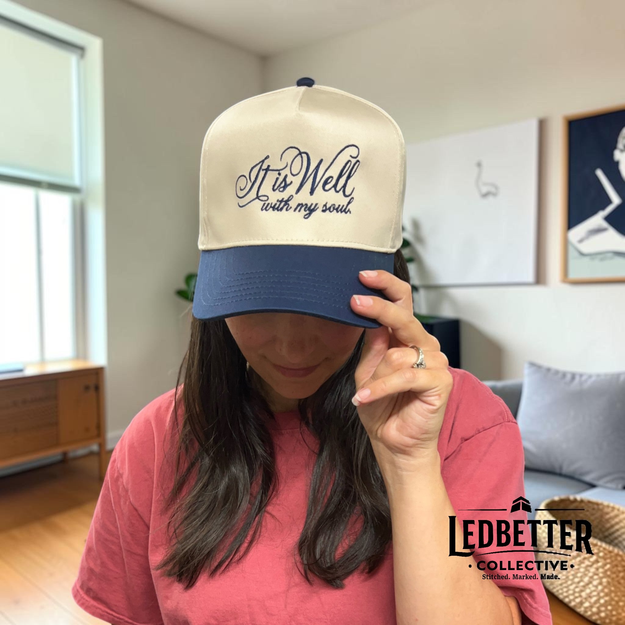 It Is Well With My Soul Embroidered Hat