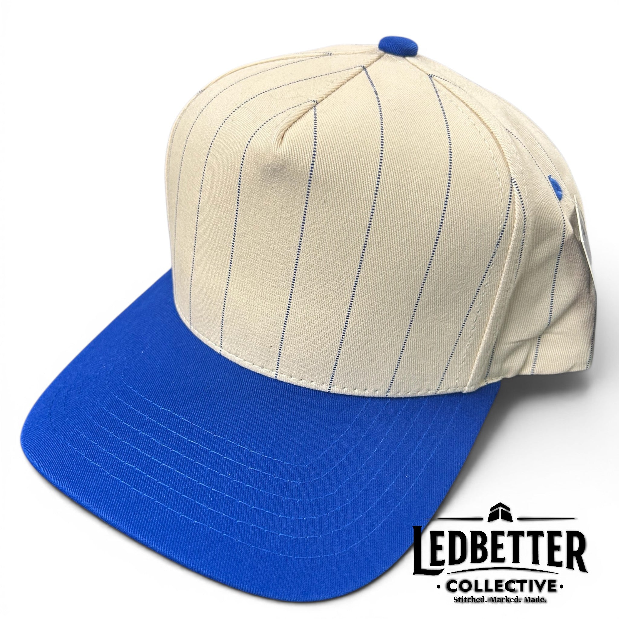 Coach's Favorite Mom Embroidered Pinstripe Baseball Cap