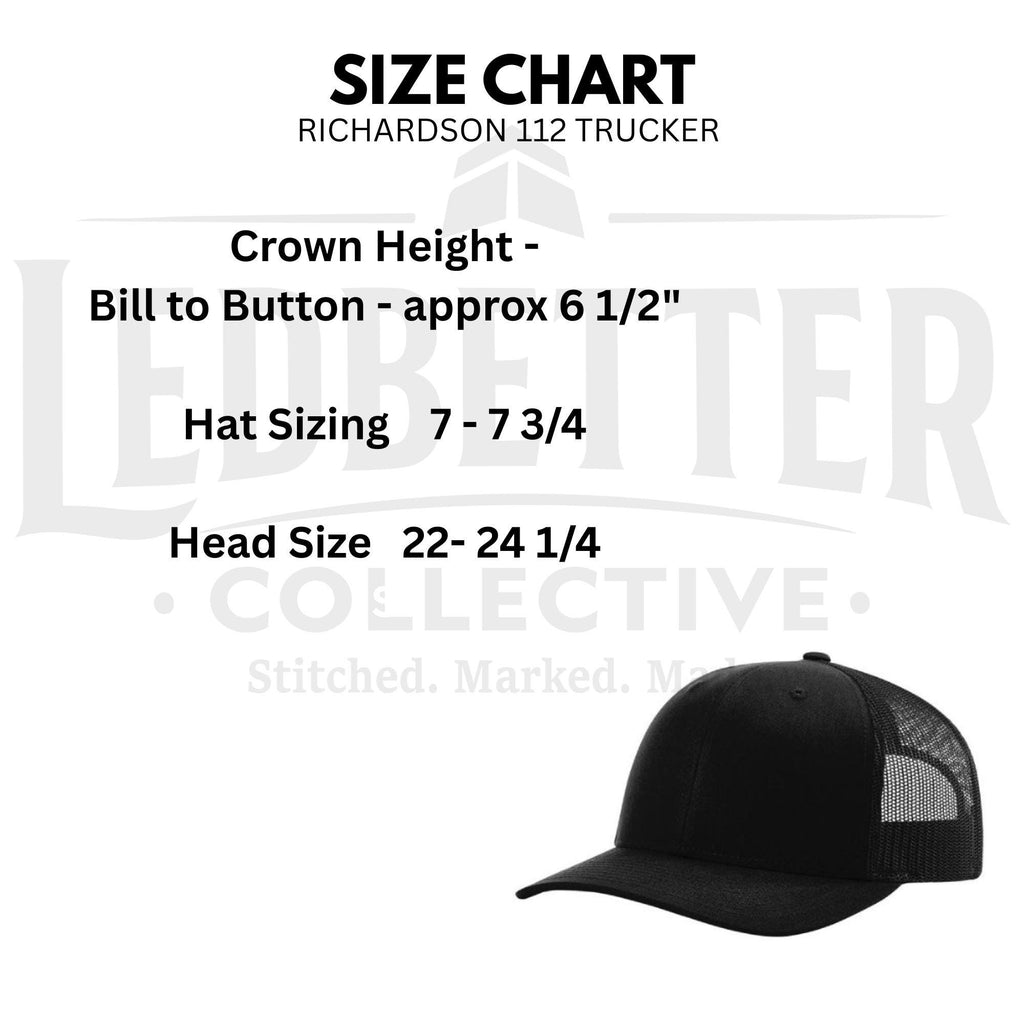 Barrel Racing Leatherette Patch Richardson 112 Trucker Hat