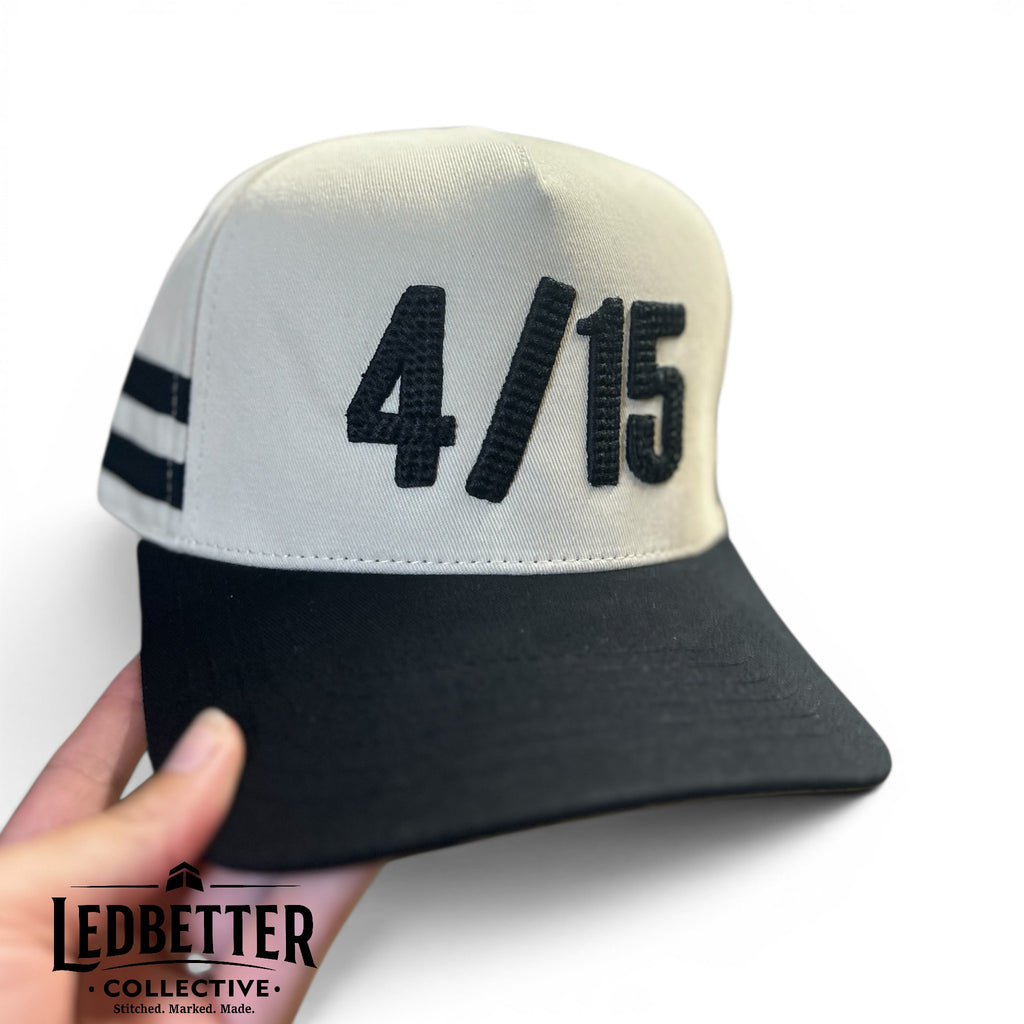 Custom Jersey Number 3D Puff Embroidered Snapback Hat | Personalized Baseball & Softball Number Cap